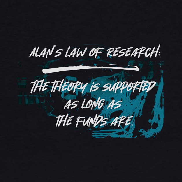 Law of Research. Humor Collection by ArtlyStudio